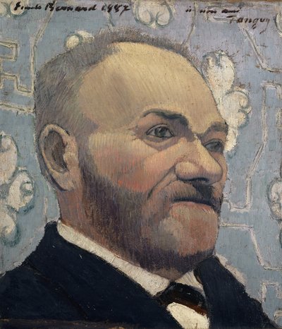 Tanguy atya portréja, 1887 alkotó: Emile Bernard