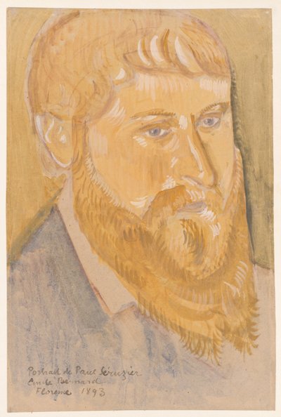 Paul Sérusier portréja alkotó: Emile Bernard