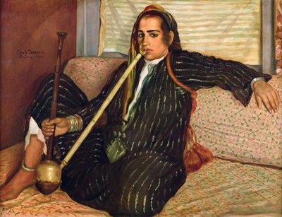 Dohányzó Haschich, 1900 alkotó: Emile Bernard