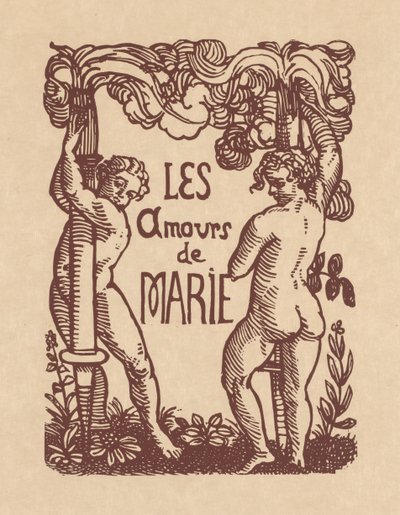 Pierre Ronsard szerelmei: Marie szerelmei alkotó: Emile Bernard