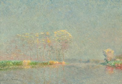 Köd a Lyson alkotó: Emile Claus