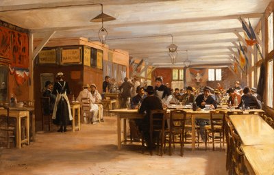 A kávézó alkotó: Emile Georges Weiss