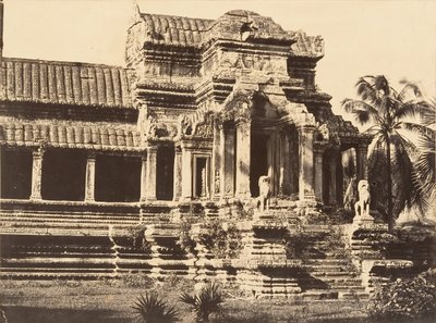 A Pagoda Nagygalériájának bejárati portikusa, 1866. alkotó: Emile Gsell