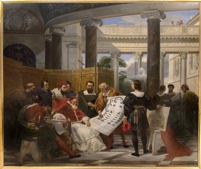 II. Julius pápa megrendeli a Vatikán és a bramantei Szent Péter, Angel Angel és Raphael munkáját alkotó: Emile Jean Horace Vernet