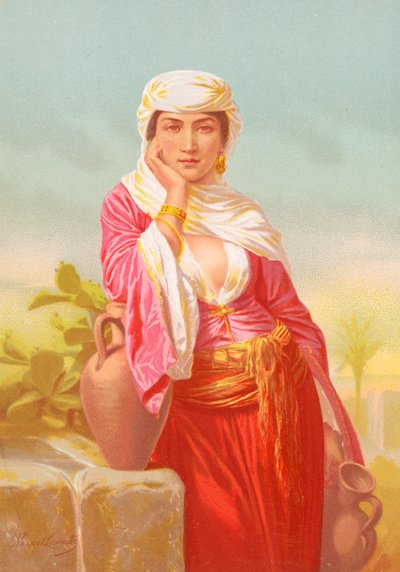A szamáriai asszony alkotó: Emile Jean Horace Vernet