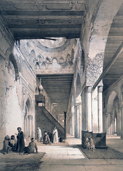 „Ahmed Ibn Touloun mecsete”, 19. század alkotó: Emile Prisse d