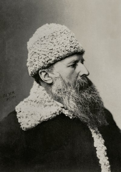 Vaszilij Vaszilij Vasziljevics Verestcsagin orosz festő portréja ( 1842) alkotó: Emilie Bieber