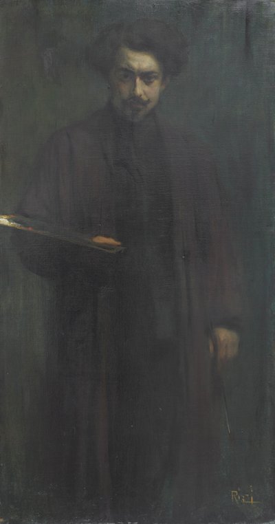 Önarckép, Emilio Rizzi (olaj, vászon) alkotó: Emilio Rizzi