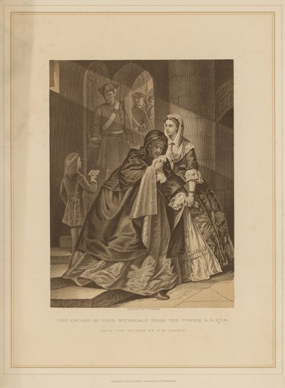 Lord Nithsdale szökése a londoni Towerből alkotó: Emily Mary Osborn