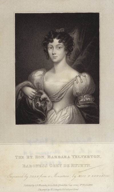 A tiszteletreméltó Barbara Yelverton alkotó: Emma Eleanor Kendrick