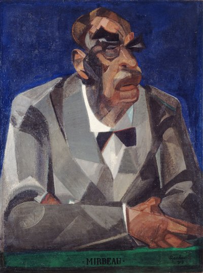 Octave Mirbeau 1848-1917, 1919. alkotó: Emmanuel Gondouin