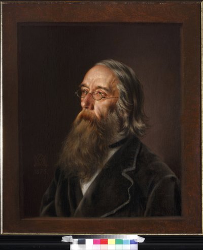 Vaszilij Alekszejevics Jelagin (Elaguine) (1818-1879) portréja Dmitriev-Mamonov, Emmanuil Alekszandrovics (1824-1880) mellett. Olajfestmény alkotó: Emmanuil Alexandrovich Dmitriev Mamonov