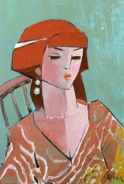 Carole R, 2007 (olaj, vászon tábla) alkotó: Endre Roder