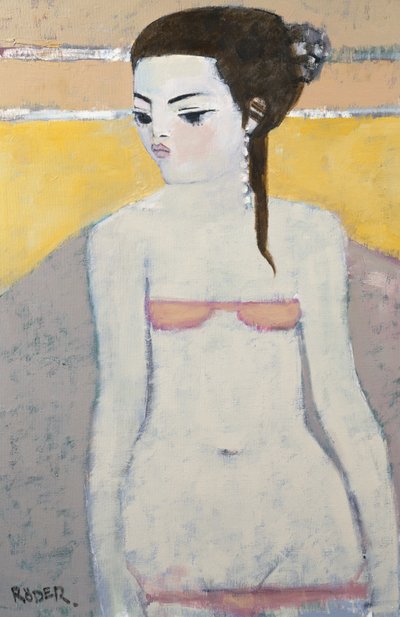 Michela Again, 2007 (olaj, vászon tábla) alkotó: Endre Roder