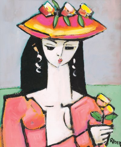 Molly (olaj, vászon) alkotó: Endre Roder