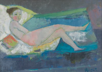 A fiatal modell (olaj, vászon) alkotó: Endre Roder