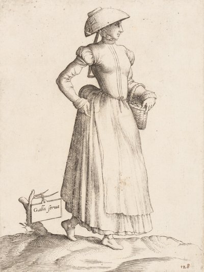 Jelmeztál: Galla Serva, kb. 1557-58. alkotó: Enea Vico