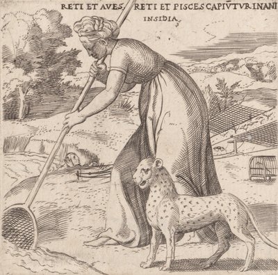Befogás, kb. 1545-50. alkotó: Enea Vico