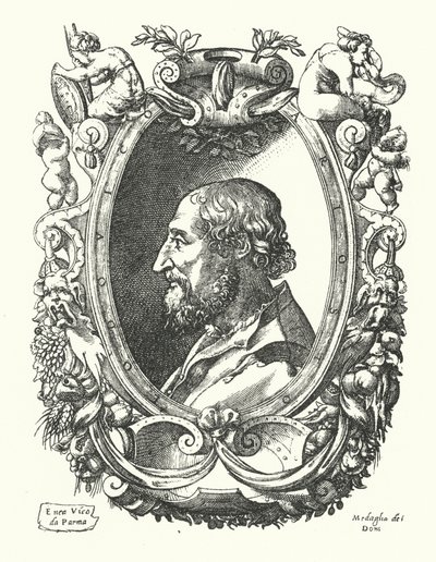 Ludovico Ariosto, olasz reneszánsz költő alkotó: Enea Vico