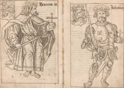 János király [jobb oldal] alkotó: English 16th Century