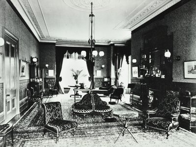 18 Addison Road: szalon, 1890 alkotó: English Photographer