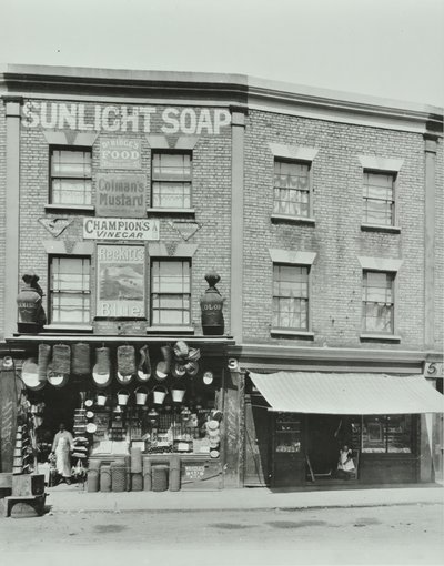 3-4 Gainsborough Road: homlokzati magasságok, London, 1899 alkotó: English Photographer