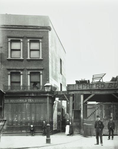 68 Bermondsey New Road: homlokzati magasság, London, 1898 alkotó: English Photographer