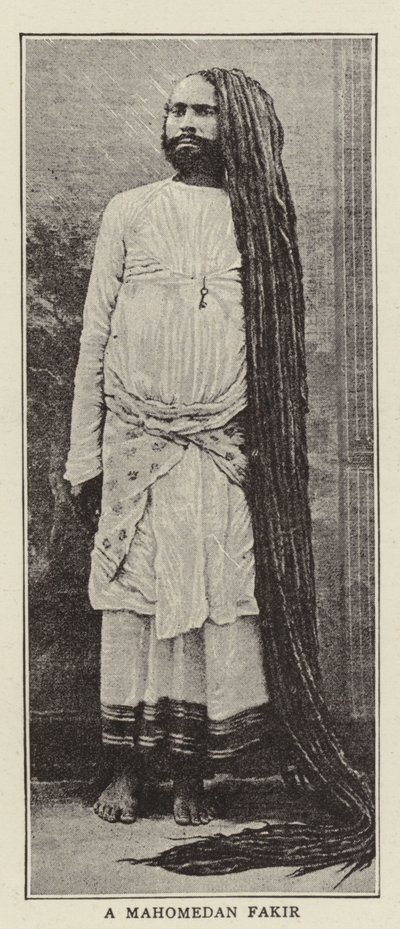 Egy mahomedán fakír alkotó: English Photographer