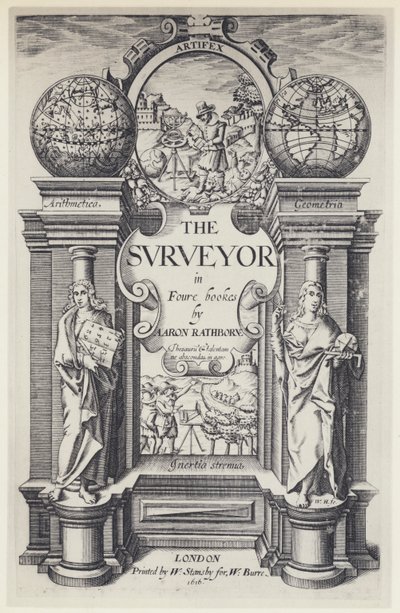 A Rathbone, The Surveyor, W Stansby a W Burre 1616-hoz (f/w fotó) alkotó: English Photographer