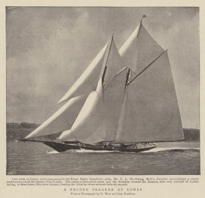 Rekordtörő a Cowes-nál alkotó: English Photographer