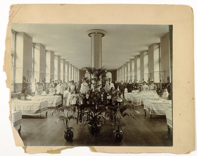 Egy osztály a Szent Tamás Kórházban, 1908 alkotó: English Photographer