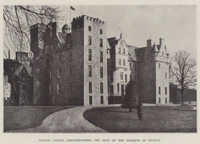 Aboyne kastély, Aberdeenshire, Huntly márki székhelye alkotó: English Photographer