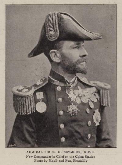 Sir E H Seymour admirális, KCB alkotó: English Photographer