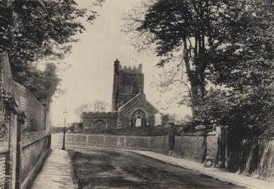Aldeburgh, Church Hill (f/w fotó) alkotó: English Photographer