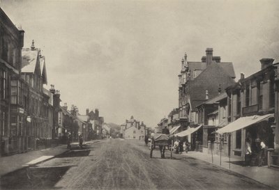Aldeburgh, High Street (fekete-fehér fotó) alkotó: English Photographer