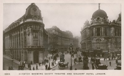Aldwych a Gaiety színházat és a Waldorf Hotelt mutatja be alkotó: English Photographer