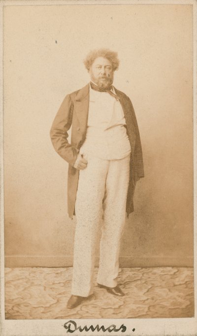 Alexandre Dumas, író alkotó: English Photographer