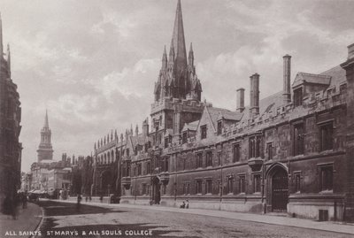 All Saints St Marys and All Souls College alkotó: English Photographer
