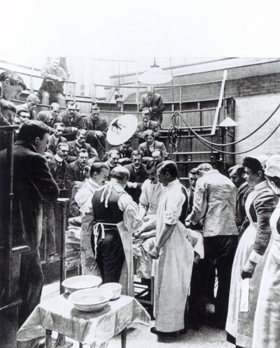 Műtét a Charing Cross Kórházban alkotó: English Photographer