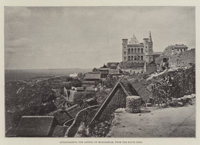 Antananarivo, Madagaszkár fővárosa délnyugat felől alkotó: English Photographer