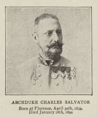 Salvator Károly főherceg alkotó: English Photographer