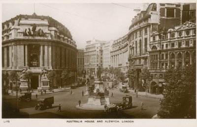 Australia House és Aldwych, London alkotó: English Photographer