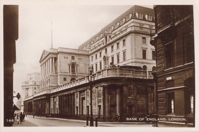 Bank of England, London (f/w fotó) alkotó: English Photographer