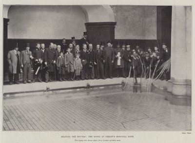 Beating the Bounds, a jelenet a Christs Hospital Bath-ben alkotó: English Photographer