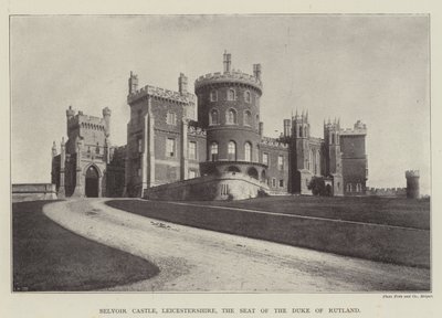 Belvoir kastély, Leicestershire, Rutland hercegének székhelye alkotó: English Photographer