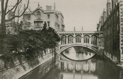 Sóhajok hídja, St Johns College, Cambridge alkotó: English Photographer