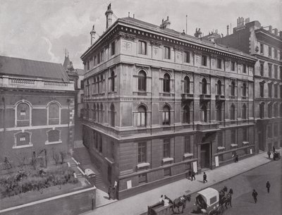 Brit és Külföldi Biblia Társaság háza, Queen Victoria Street alkotó: English Photographer