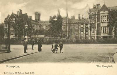 Brompton Hospital, London (f/w fotó) alkotó: English Photographer