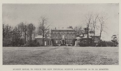 Bushey House, ahová a Kew Fizikai Tudományos Laboratóriumot meg kell semmisíteni alkotó: English Photographer