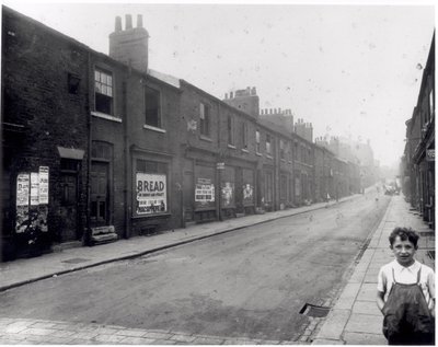 Byron Street, Leylands, Leeds, 1935. augusztus 14 alkotó: English Photographer